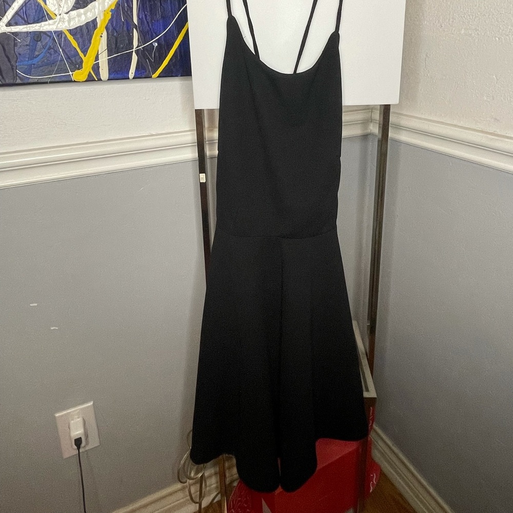 Forever 21 open back skater dress size S